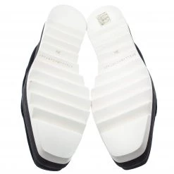 Stella McCartney Black Velet Elyse Platform Lace Up Sneakers Size 39.5 For Women -Stella McCartney Sales luxury women stella mccartney new shoes p301331 007