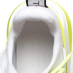 Stella McCartney White/Neon Green Faux Leather/Fabric Eclypse Lace Sneakers Size 41 For Women -Stella McCartney Sales luxury women stella mccartney new shoes p314408 003