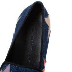 Stella McCartney Blue Denim Binx Star Platform Slip On Sneakers Size 40 For Women -Stella McCartney Sales luxury women stella mccartney new shoes p326869 005
