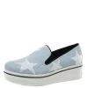 Stella McCartney Light Blue Denim Binx Star Platform Slip On Sneakers Size 41 For Women -Stella McCartney Sales luxury women stella mccartney new shoes p326871 003