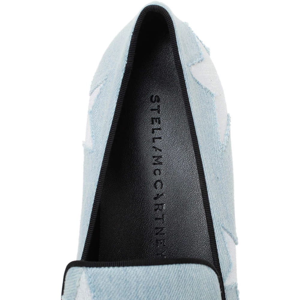 Stella McCartney Blue Denim Star Binx Platform Sneakers Size 40 For Women 8 Stella McCartney Blue Denim Star Binx Platform Sneakers Size 40 For Women - Image 6