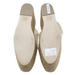 Stella McCartney White Faux Leather Wedge Espadrilles Size 38 For Women 20 Stella McCartney White Faux Leather Wedge Espadrilles Size 38 For Women -Stella McCartney Sales luxury women stella mccartney new shoes p39823 007
