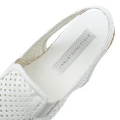 Stella McCartney White Faux Leather Wedge Espadrilles Size 38 For Women 23 Stella McCartney White Faux Leather Wedge Espadrilles Size 38 For Women -Stella McCartney Sales luxury women stella mccartney new shoes p39823 010