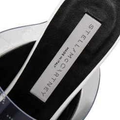 Stella McCartney White Faux Leather And PVC Pointed Toe Mule Sandals Size 39 For Women 16 Stella McCartney White Faux Leather And PVC Pointed Toe Mule Sandals Size 39 For Women -Stella McCartney Sales luxury women stella mccartney new shoes p486284 008