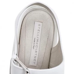 Stella McCartney White/Silver Faux Leather Star Platform Sandals Size 39 For Women 16 Stella McCartney White/Silver Faux Leather Star Platform Sandals Size 39 For Women -Stella McCartney Sales luxury women stella mccartney new shoes p526202 007