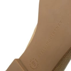 Stella McCartney Beige Woven Fabric Embellishment Tatami Flats Size 37.5 For Women -Stella McCartney Sales luxury women stella mccartney new shoes p55496 011