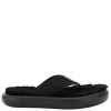 Stella McCartney Black Faux Fur Air Thong Flats Size IT 39 For Women -Stella McCartney Sales luxury women stella mccartney new shoes p581515 004