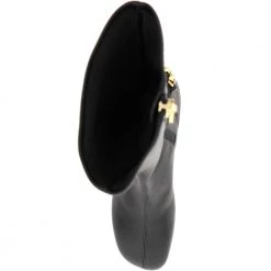 Stella McCartney Black Faux Leather Stretch Ankle With Chain Boots Size IT 38 For Women -Stella McCartney Sales luxury women stella mccartney new shoes p599253 001