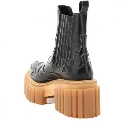 Stella McCartney Black Leather Emilie Boots Size IT 36 For Women -Stella McCartney Sales luxury women stella mccartney new shoes p599255 004
