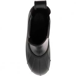 Stella McCartney Black Leather Rubber Duck City Chelsea Boots Size IT 37 For Women -Stella McCartney Sales luxury women stella mccartney new shoes p599278 003