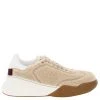 Stella McCartney Beige Leather Loop Faux Fur Sneakers Size IT 37 For Women -Stella McCartney Sales luxury women stella mccartney new shoes p599285 002