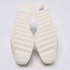 Stella McCartney White Croc Embossed Faux Leather Elyse Platform Sneakers Size 40 For Women -Stella McCartney Sales luxury women stella mccartney new shoes p652011 001