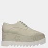Stella McCartney Beige Leather Elyse Stars Platforms Shoes Size US 9/EU 39.5 For Women 2 Stella McCartney Beige Leather Elyse Stars Platforms Shoes Size US 9/EU 39.5 For Women -Stella McCartney Sales luxury women stella mccartney new shoes p654947 001