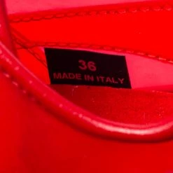 Stella McCartney Red PVC Eclypse Sneakers Size 36 For Women -Stella McCartney Sales luxury women stella mccartney new shoes p682087 003