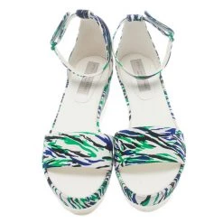 Stella McCartney Printed Valerie Plexi Wedge Sandals Size 41 For Women 16 Stella McCartney Printed Valerie Plexi Wedge Sandals Size 41 For Women -Stella McCartney Sales luxury women stella mccartney new shoes p7192 005