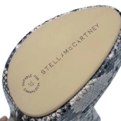 Stella McCartney Snake Effect Faux Leather Ankle Boots Size 37 For Women -Stella McCartney Sales luxury women stella mccartney new shoes p8164 008