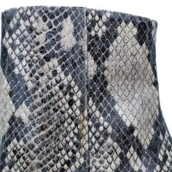 Stella McCartney Snake Effect Faux Leather Ankle Boots Size 37 For Women -Stella McCartney Sales luxury women stella mccartney new shoes p8164 009