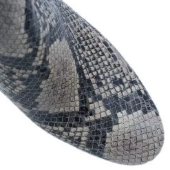 Stella McCartney Snake Effect Faux Leather Ankle Boots Size 37 For Women -Stella McCartney Sales luxury women stella mccartney new shoes p8164 011