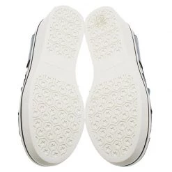 Stella McCartney Grey Leather Binx Star Slip-On Platform Sneakers Size 36 For Women -Stella McCartney Sales luxury women stella mccartney new shoes p88986 006