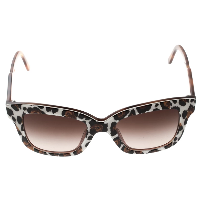Stella McCartney Brown SM4039 Wayfarer Sunglasses For Women 4 Stella McCartney Brown SM4039 Wayfarer Sunglasses For Women - Image 2