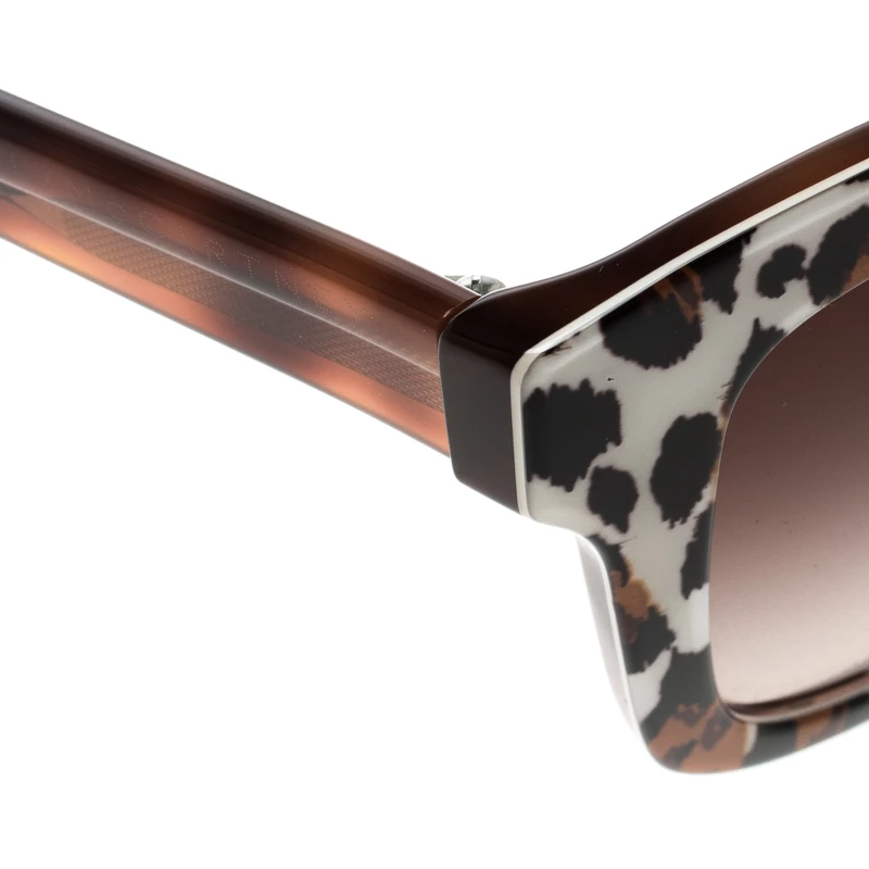 Stella McCartney Brown SM4039 Wayfarer Sunglasses For Women 6 Stella McCartney Brown SM4039 Wayfarer Sunglasses For Women - Image 4