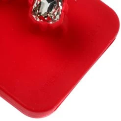 Stella McCartney Red Rubber Crystal Four Finger Ring IPhone 6 Case For Women -Stella McCartney Sales luxury women stella mccartney used accessories p177415 001