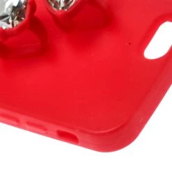 Stella McCartney Red Rubber Crystal Four Finger Ring IPhone 6 Case For Women -Stella McCartney Sales luxury women stella mccartney used accessories p177415 002