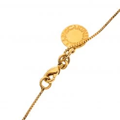 Stella McCartney Matchstick Enamel Gold Tone Pendant Necklace For Women -Stella McCartney Sales luxury women stella mccartney used accessories p230407 002