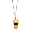 Stella McCartney Whistle Gold Tone Pendant Necklace For Women -Stella McCartney Sales luxury women stella mccartney used accessories p302046 001