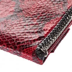 Stella McCartney Red Python Print Faux Leather Falabella IPad Holder For Women 21 Stella McCartney Red Python Print Faux Leather Falabella IPad Holder For Women -Stella McCartney Sales luxury women stella mccartney used accessories p393208 005