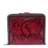 Stella McCartney Red Python Print Faux Leather Falabella IPad Holder For Women -Stella McCartney Sales luxury women stella mccartney used accessories p393208 009