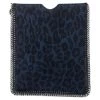 Stella McCartney Blue/Black Leopard Print Faux Leather Falabella IPad Case For Women -Stella McCartney Sales luxury women stella mccartney used accessories p460982 011