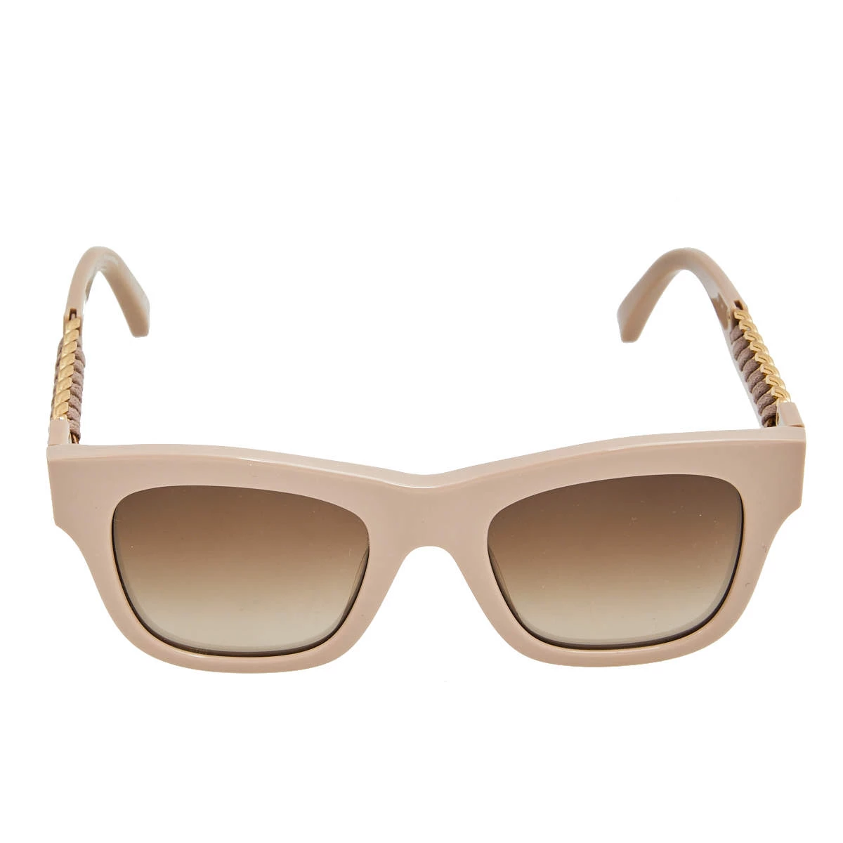 Stella McCartney Powder Pink/ Brown Gradient SC0011S Square Sunglasses For Women 4 Stella McCartney Powder Pink/ Brown Gradient SC0011S Square Sunglasses For Women - Image 2