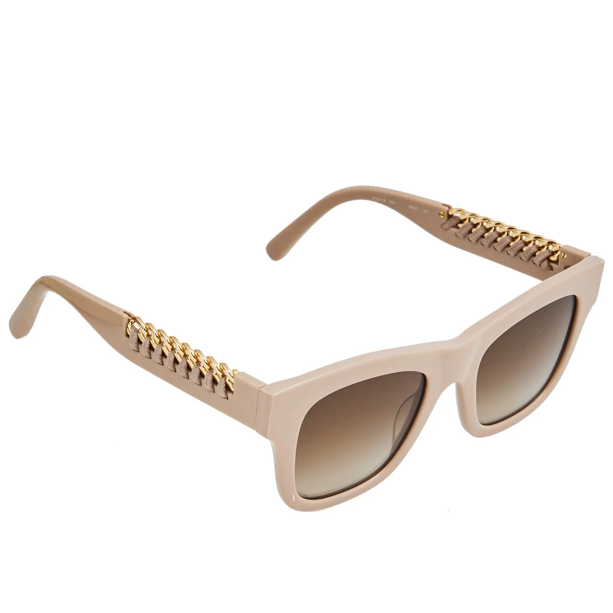 Stella McCartney Powder Pink/ Brown Gradient SC0011S Square Sunglasses For Women 3 Stella McCartney Powder Pink/ Brown Gradient SC0011S Square Sunglasses For Women