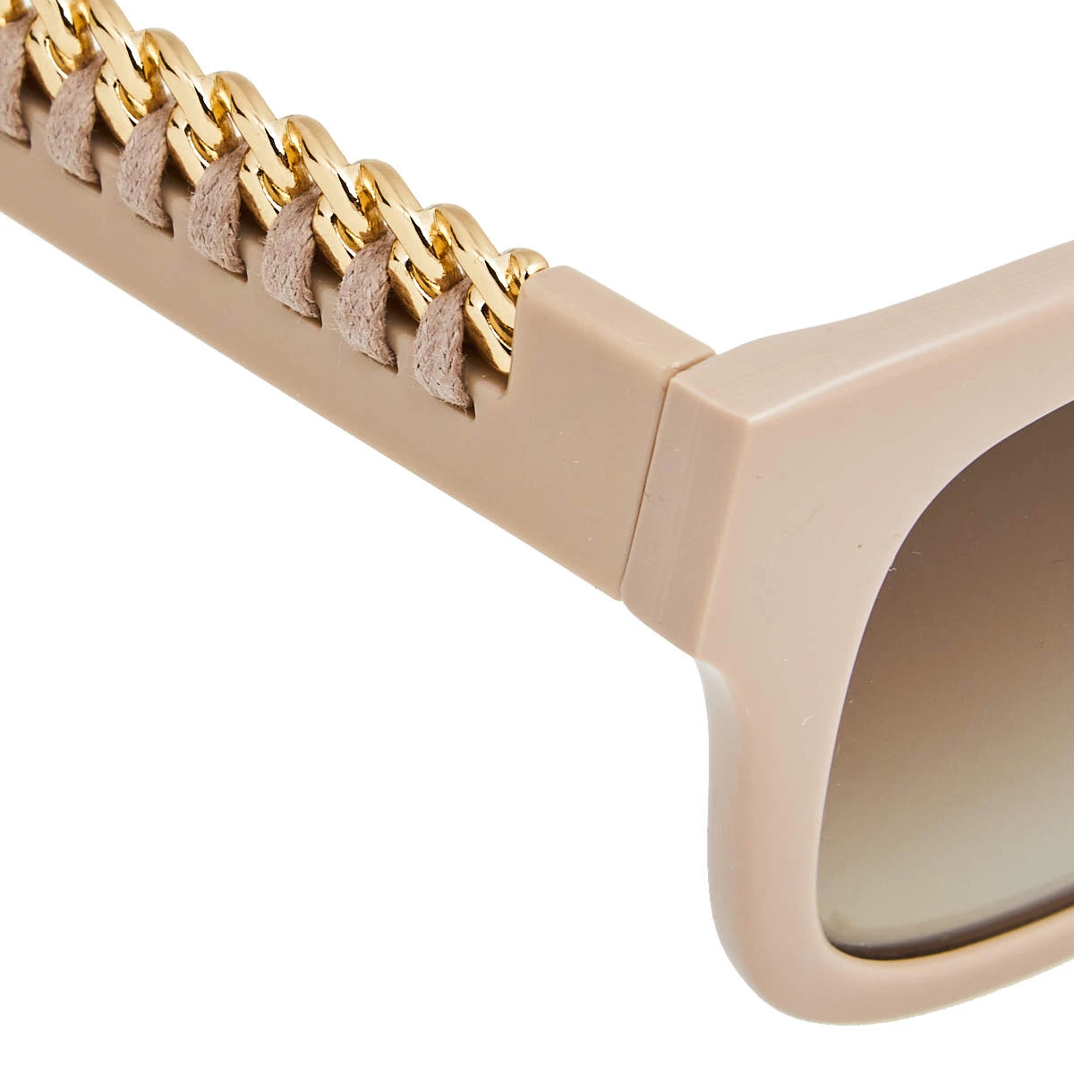 Stella McCartney Powder Pink/ Brown Gradient SC0011S Square Sunglasses For Women 6 Stella McCartney Powder Pink/ Brown Gradient SC0011S Square Sunglasses For Women - Image 4