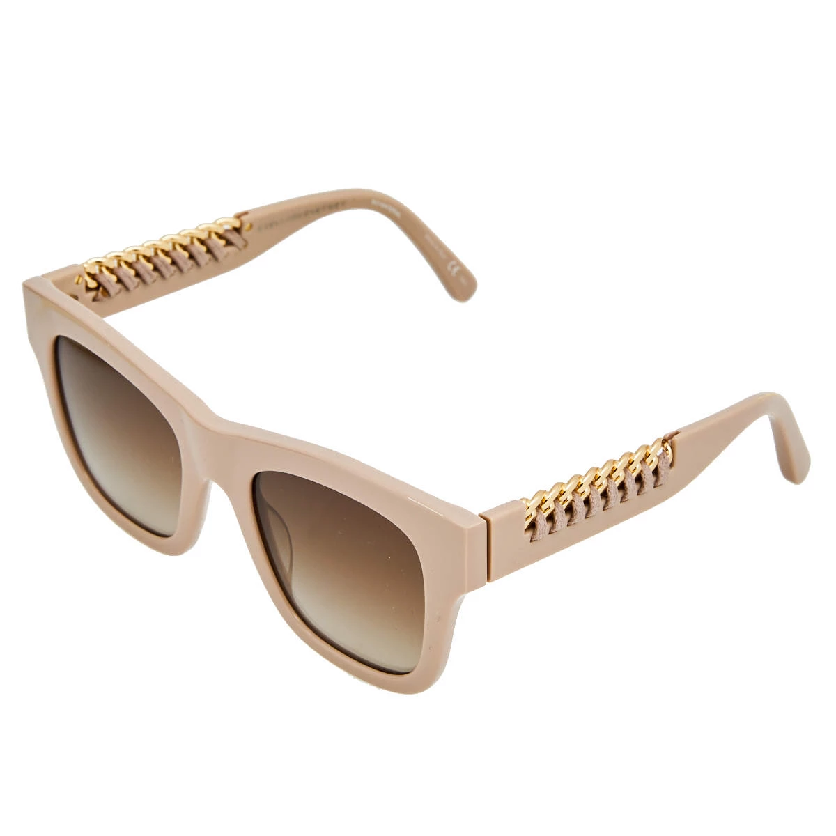 Stella McCartney Powder Pink/ Brown Gradient SC0011S Square Sunglasses For Women 5 Stella McCartney Powder Pink/ Brown Gradient SC0011S Square Sunglasses For Women - Image 3