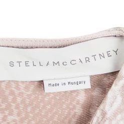 Stella McCartney Blush Pink Python Print Long Sleeve Shift Dress M For Women -Stella McCartney Sales luxury women stella mccartney used clothes p103626 005