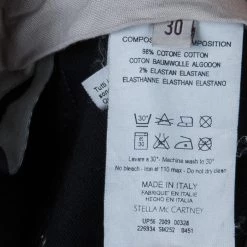 Stella McCartney Black Dotted Jeans M For Women -Stella McCartney Sales luxury women stella mccartney used clothes p10463 014