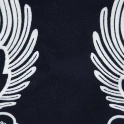 Stella McCartney Navy Blue Wool Cashmere Axelle Embroidered Skirt M For Women -Stella McCartney Sales luxury women stella mccartney used clothes p106401 004