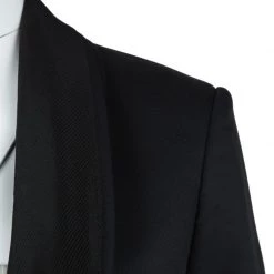 Stella McCartney Navy Blue Wool Contrast Lapel Detail Blazer L For Women -Stella McCartney Sales luxury women stella mccartney used clothes p106534 004