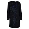 Stella McCartney Black Wool Embroiderd Faces Long Sleeve Melton Shift Dress S For Women -Stella McCartney Sales luxury women stella mccartney used clothes p108499 0001