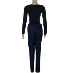 Stella McCartney Navy Trousers M For Women -Stella McCartney Sales luxury women stella mccartney used clothes p10887 003