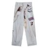 Stella McCartney Printed Silk Trousers S For Women