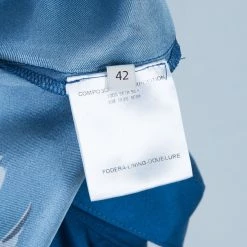 Stella McCartney Blue Silk Tunic Dress M For Women -Stella McCartney Sales luxury women stella mccartney used clothes p10892 009