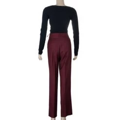 Stella McCartney Red Trousers S For Women -Stella McCartney Sales luxury women stella mccartney used clothes p10893 003