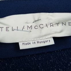 Stella McCartney FW'14 Navy Blue Zip Detail Brooke Jumpsuit S For Women 12 Stella McCartney FW'14 Navy Blue Zip Detail Brooke Jumpsuit S For Women -Stella McCartney Sales luxury women stella mccartney used clothes p112692 005