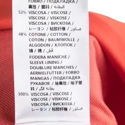 Stella McCartney Red Wool Ingrid Blazer And Cropped Pant Suit XS For Women -Stella McCartney Sales luxury women stella mccartney used clothes p113843 0010