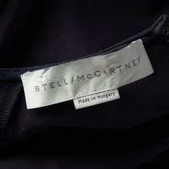 Stella McCartney Navy Blue Eyelet Lace Detail Lara Maxi Dress S For Women -Stella McCartney Sales luxury women stella mccartney used clothes p115353 0005