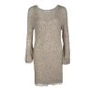 Stella McCartney Beige SIlk Sequined Sweater Dress S For Women -Stella McCartney Sales luxury women stella mccartney used clothes p116915 0001
