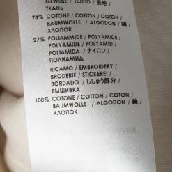 Stella Mccartney Cream Jersey Floral Motif Lace Applique Detail Oversized Top S For Women -Stella McCartney Sales luxury women stella mccartney used clothes p116973 007